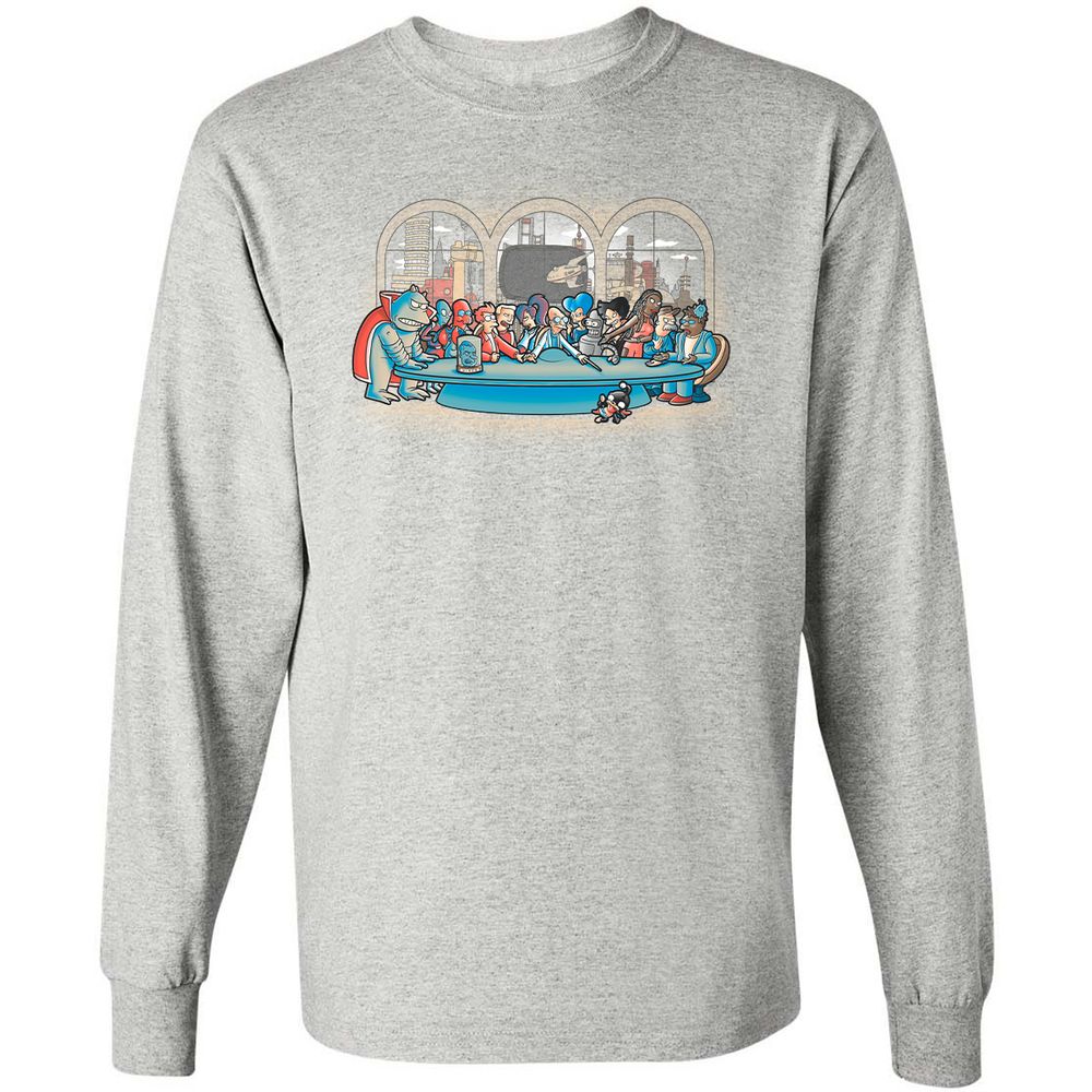 Long Sleeve T-Shirt - LAYJQ7C7 - Ash - 7