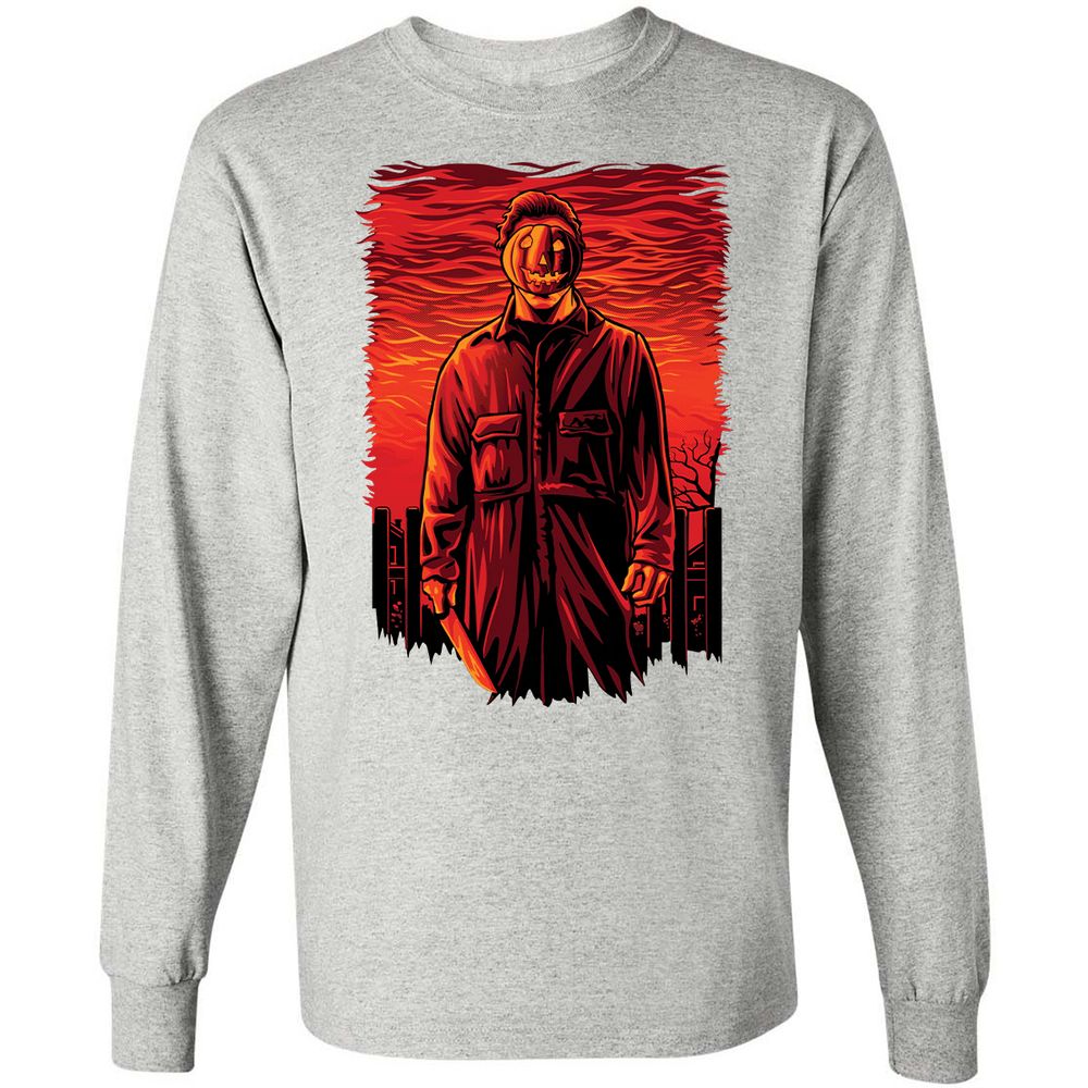 Long Sleeve T-Shirt - STP1VDQP - Ash - 7