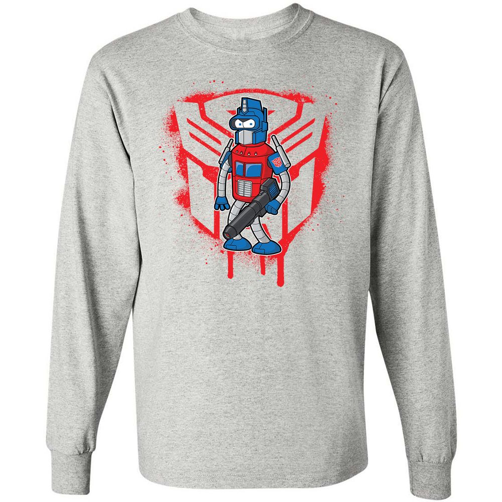 Long Sleeve T-Shirt - UPUS9794 - Ash - 7