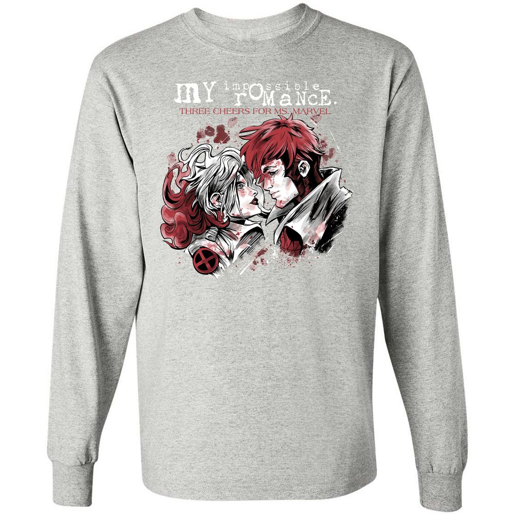 Long Sleeve T-Shirt - 3PHUSX2K - Ash - 7