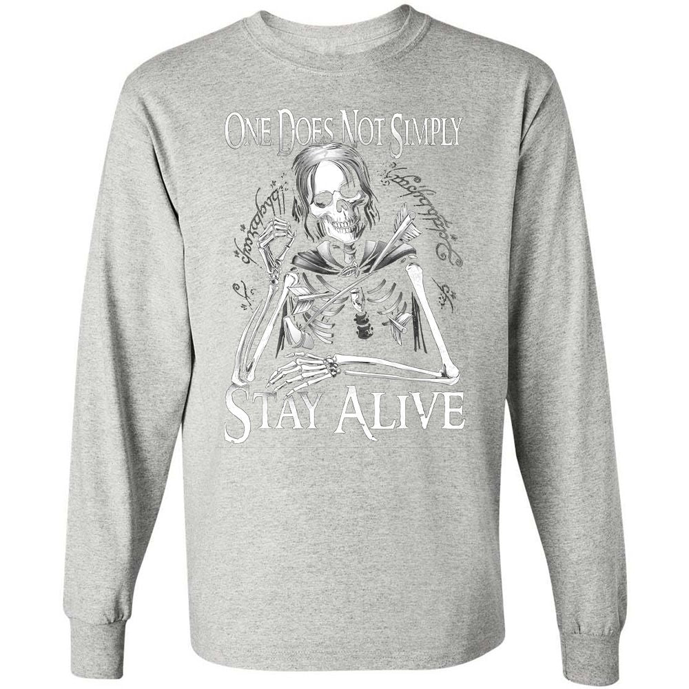 Long Sleeve T-Shirt - MC5M5FFZ - Ash - 7