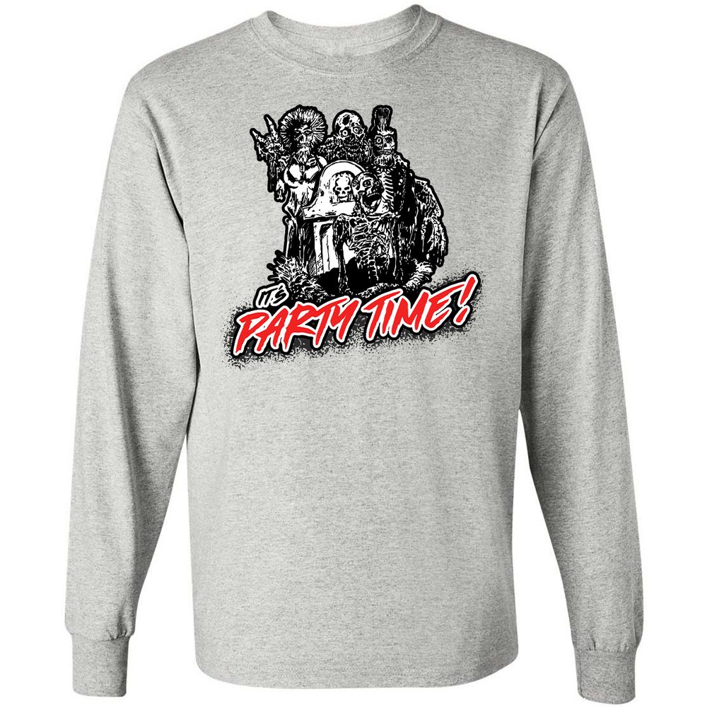 Long Sleeve T-Shirt - 5E4VYLKV - Ash - 7