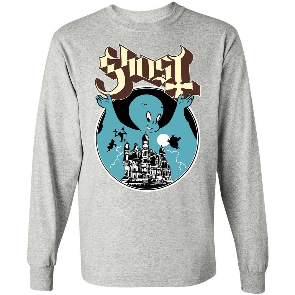 Long Sleeve T-Shirt - RFRHMT34 - Ash - 7