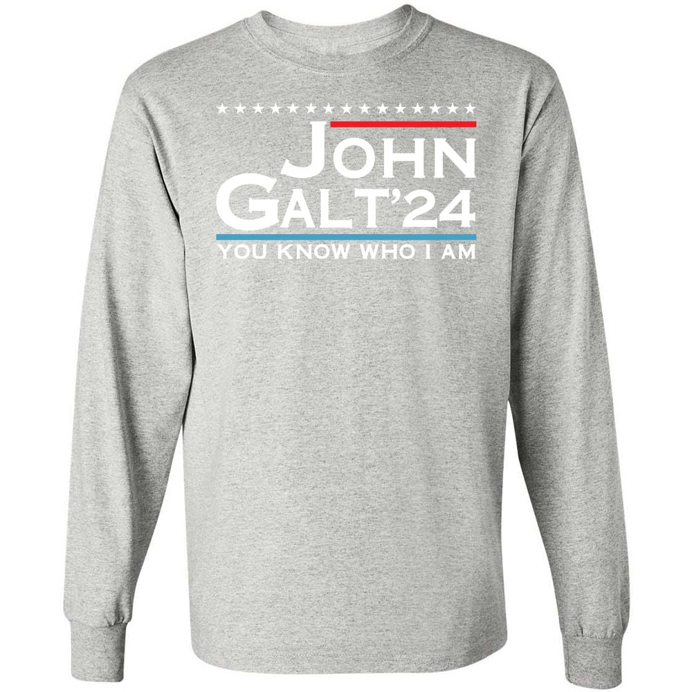 Long Sleeve T-Shirt - CC7VZ52Y - Ash - 7