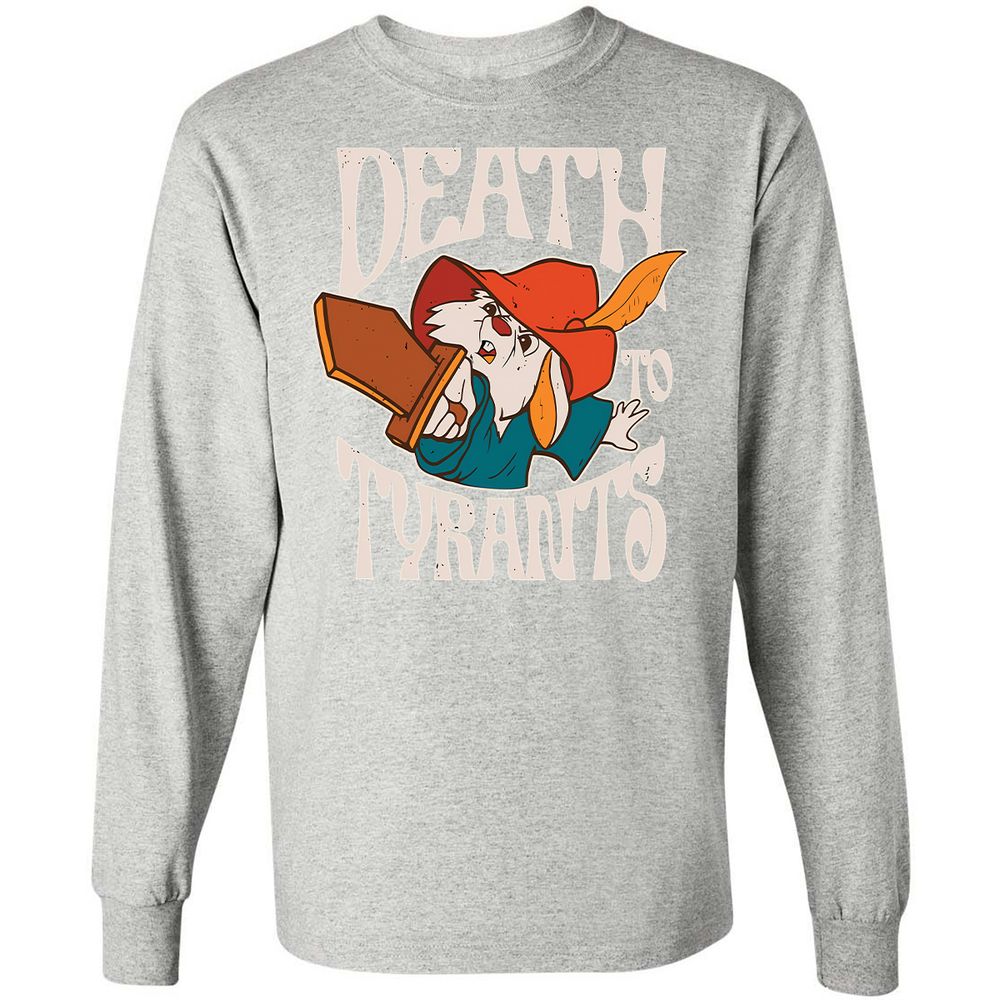 Long Sleeve T-Shirt - NH5F6LJR - Ash - 7