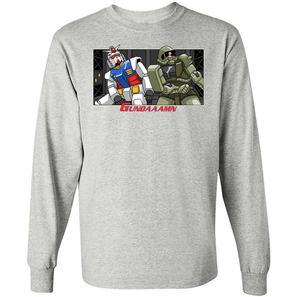 Long Sleeve T-Shirt - R2SEBDPD - Ash - 7