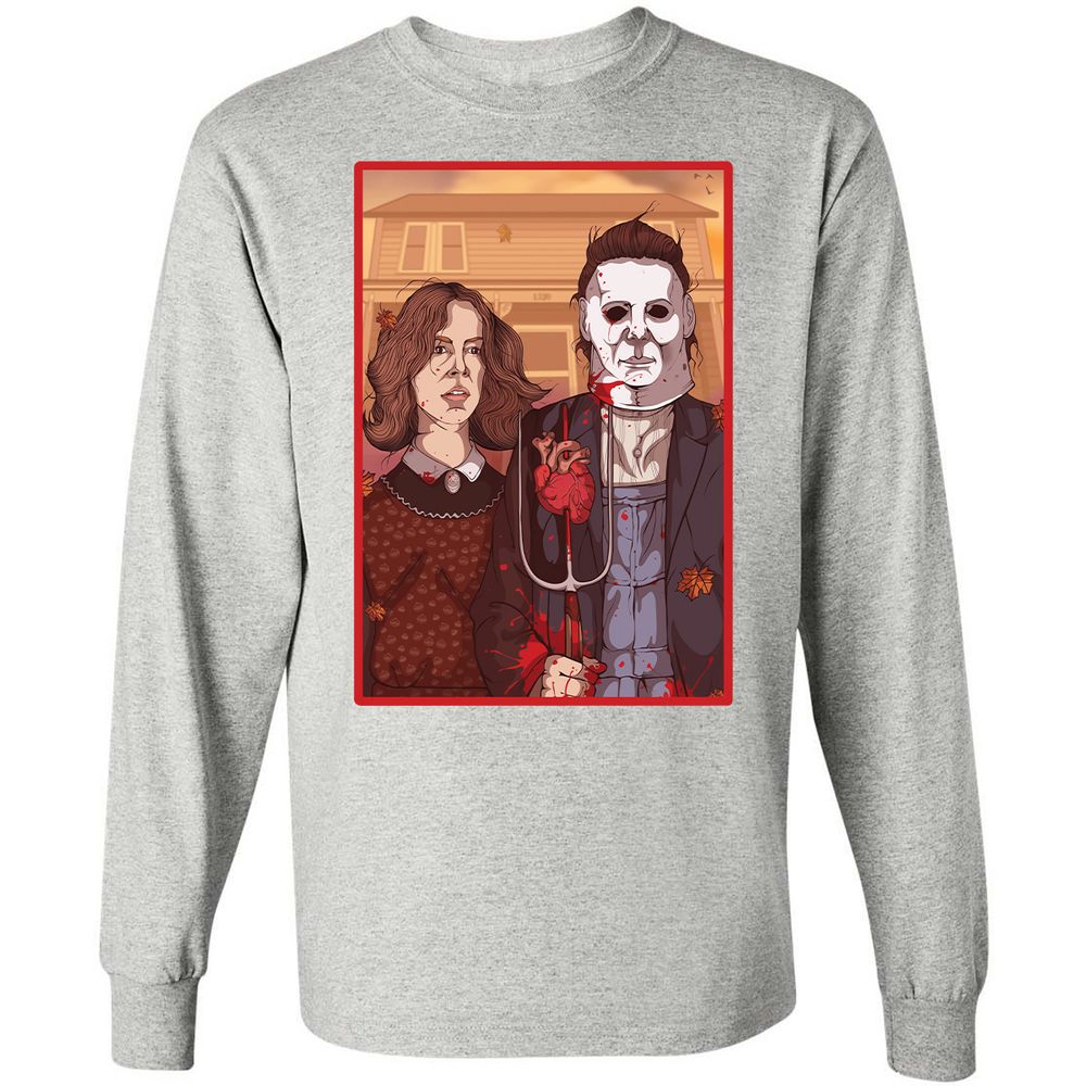 Long Sleeve T-Shirt - TRA8YC86 - Ash - 7