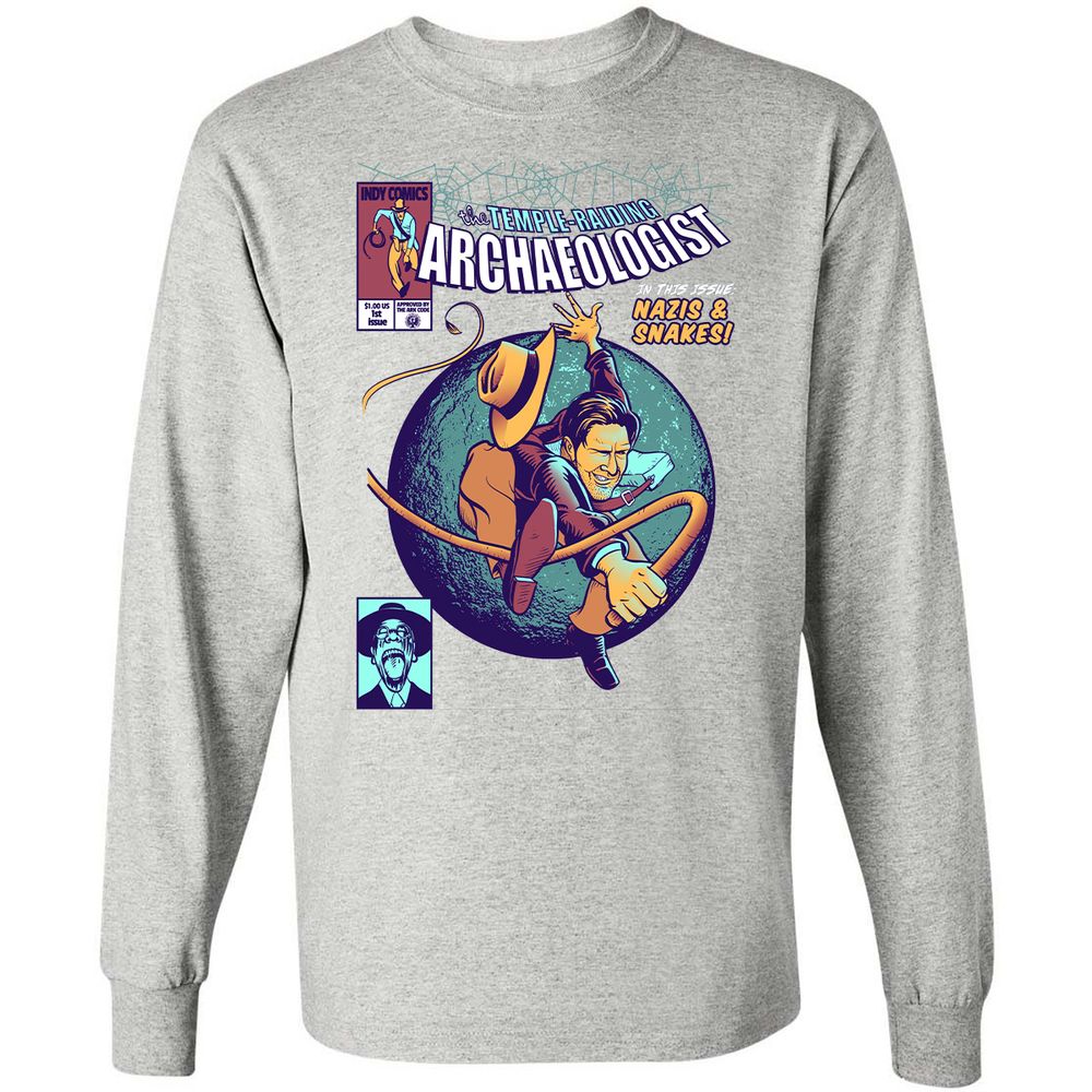 Long Sleeve T-Shirt - JULSNYNF - Ash - 7