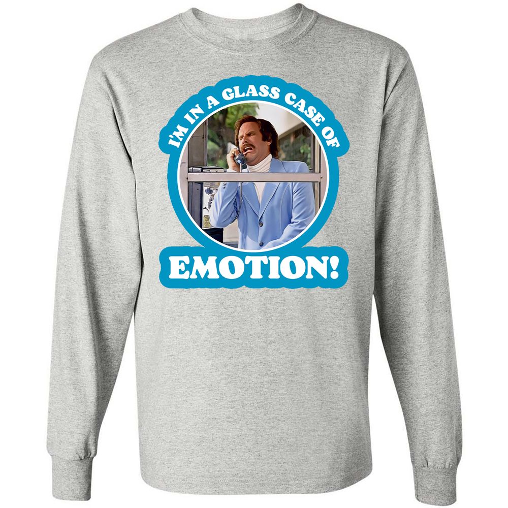 Long Sleeve T-Shirt - E5JVEUN9 - Ash - 7