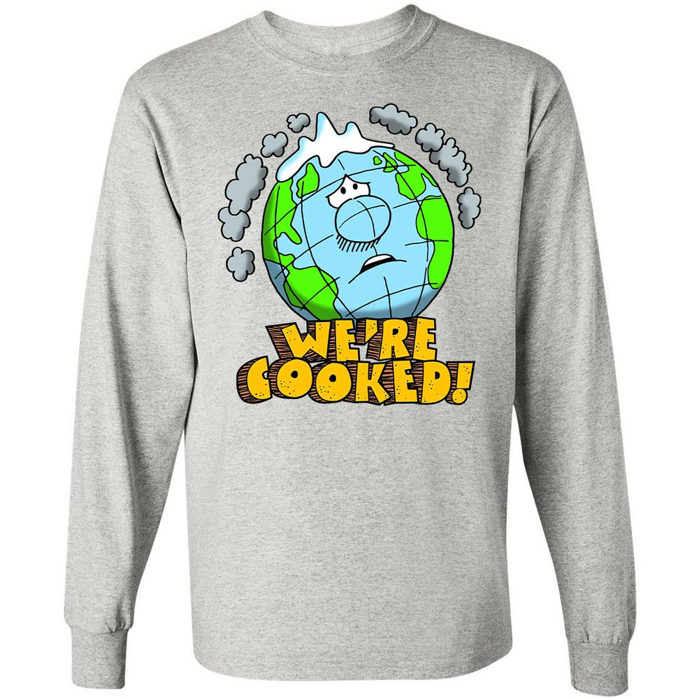 Long Sleeve T-Shirt - XDDAQCH1 - Ash - 7
