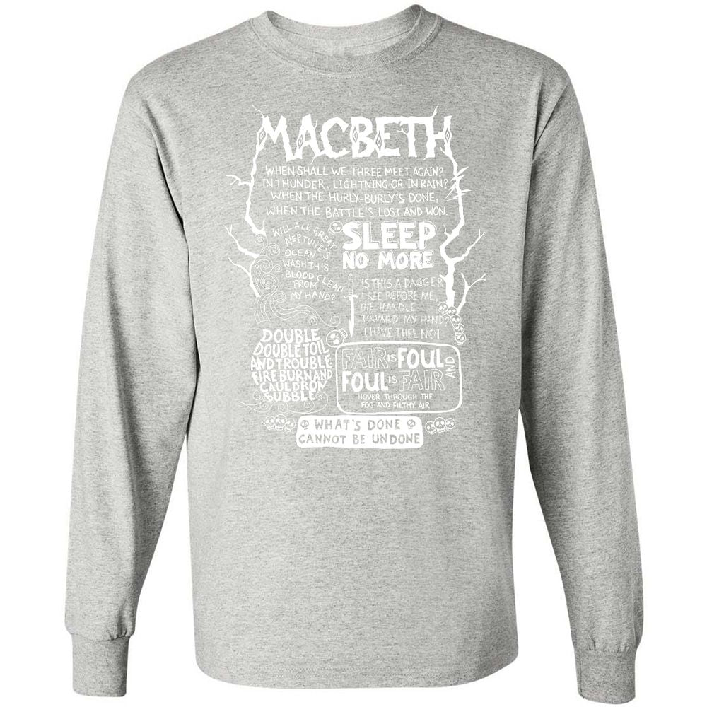 Long Sleeve T-Shirt - H32S8TK7 - Ash - 7