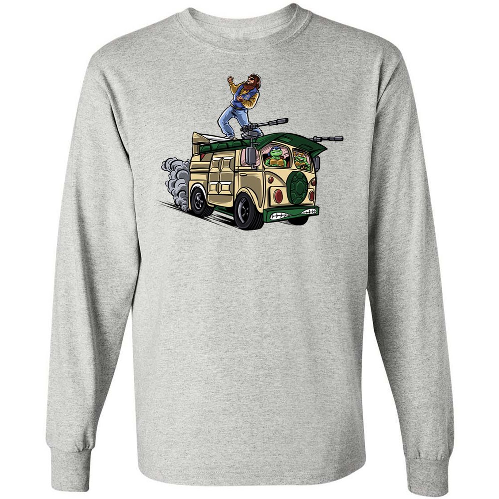 Long Sleeve T-Shirt - 46ZP7DW8 - Ash - 7