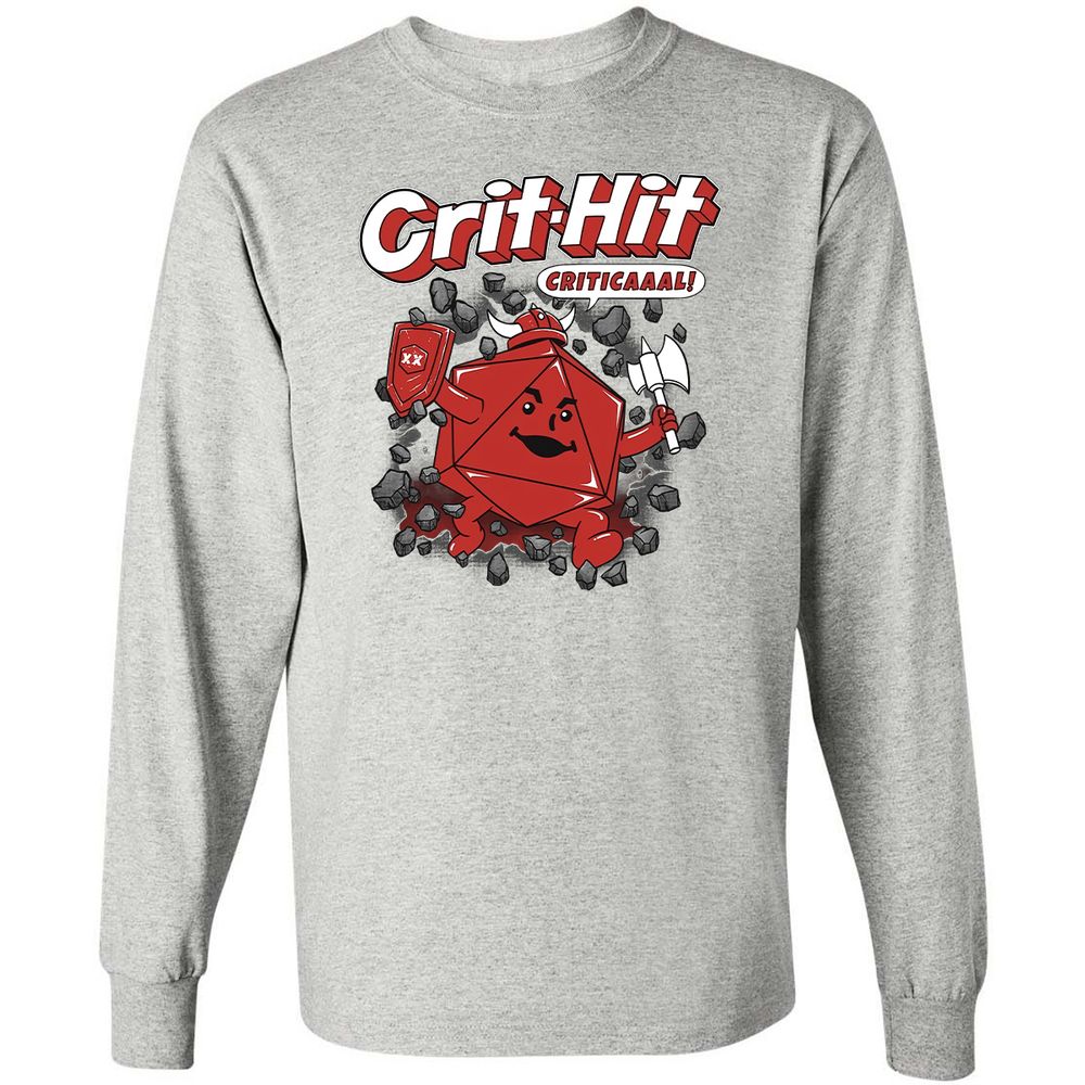 Long Sleeve T-Shirt - B5F6HTBN - Ash - 7