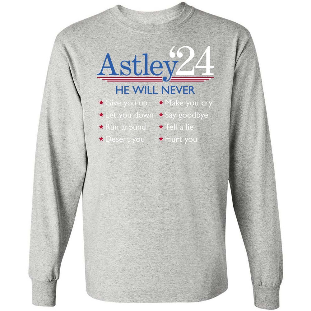 Long Sleeve T-Shirt - DUB4MA86 - Ash - 7