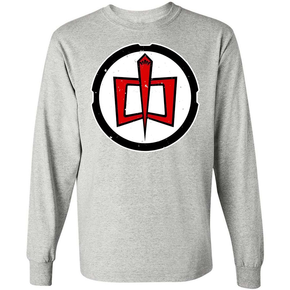 Long Sleeve T-Shirt - 9VAKQEX3 - Ash - 7
