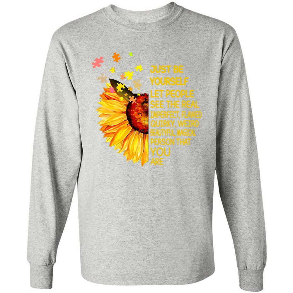 Long Sleeve T-Shirt - MAKLJ3A1 - Ash - 7