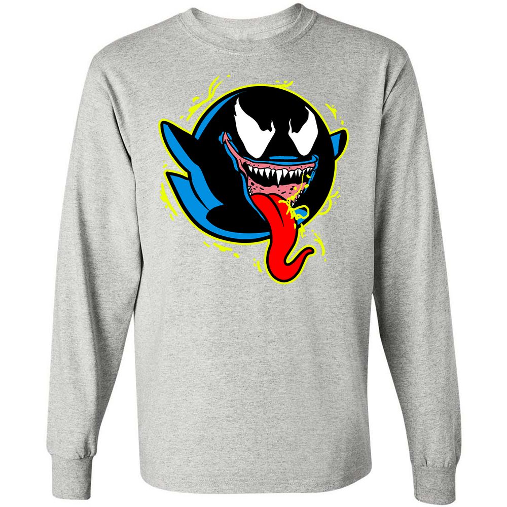 Long Sleeve T-Shirt - UMGJDU23 - Ash - 7