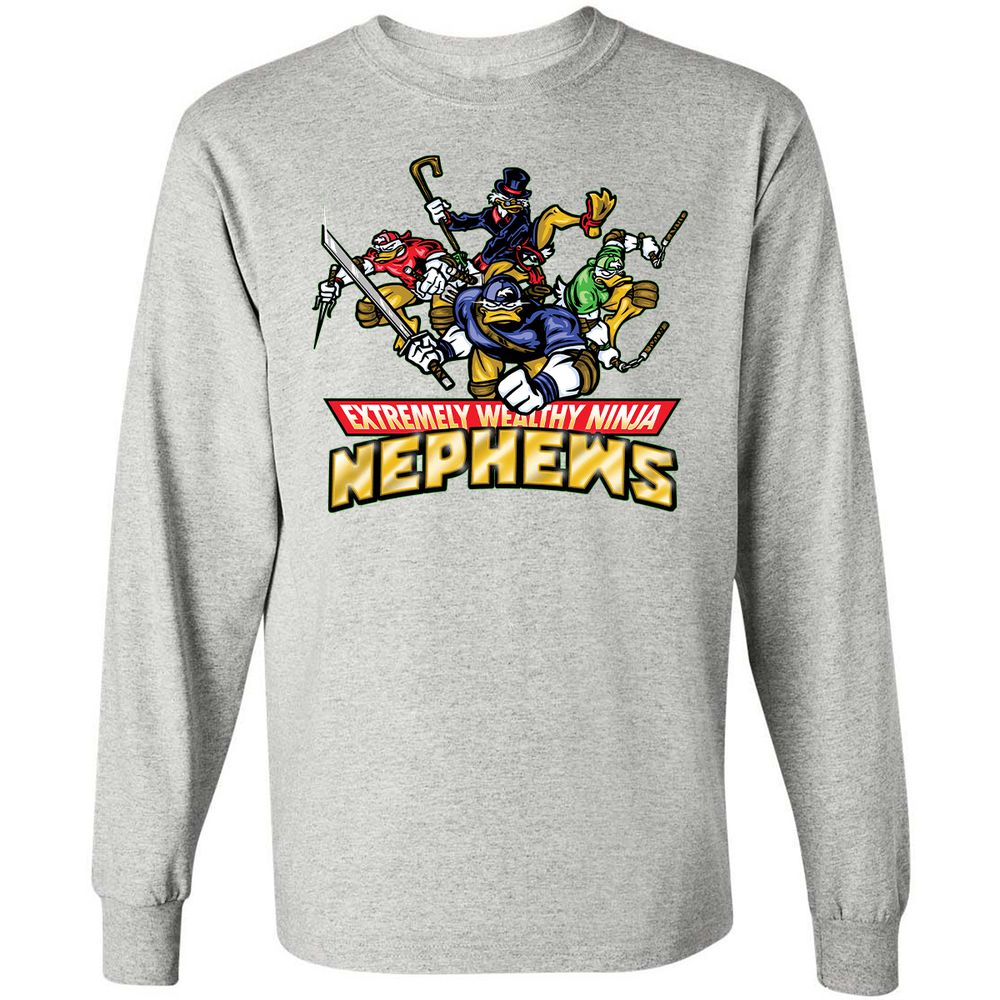 Long Sleeve T-Shirt - RX59QF3A - Ash - 7