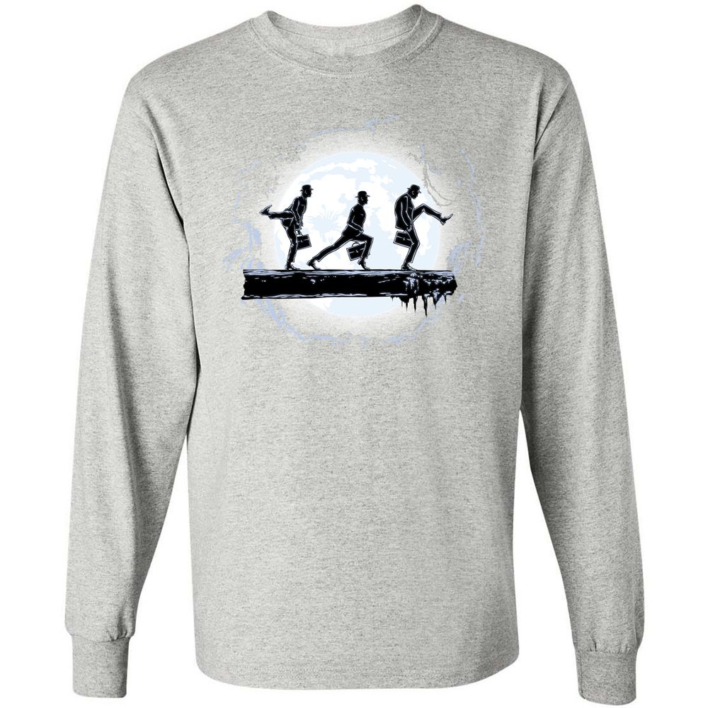 Long Sleeve T-Shirt - PGQ1UT5M - Ash - 7