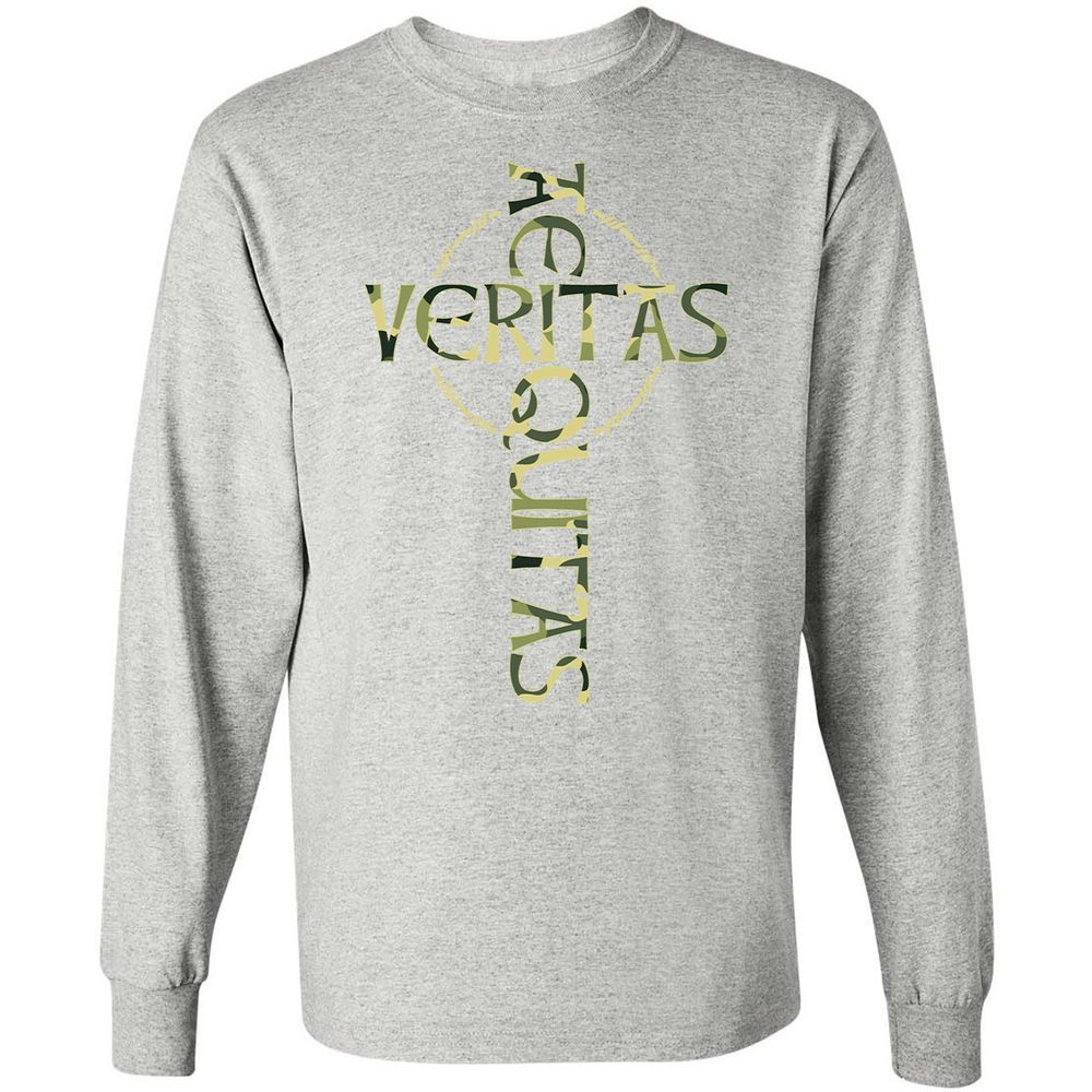 Long Sleeve T-Shirt - SENF8UXT - Ash - 7