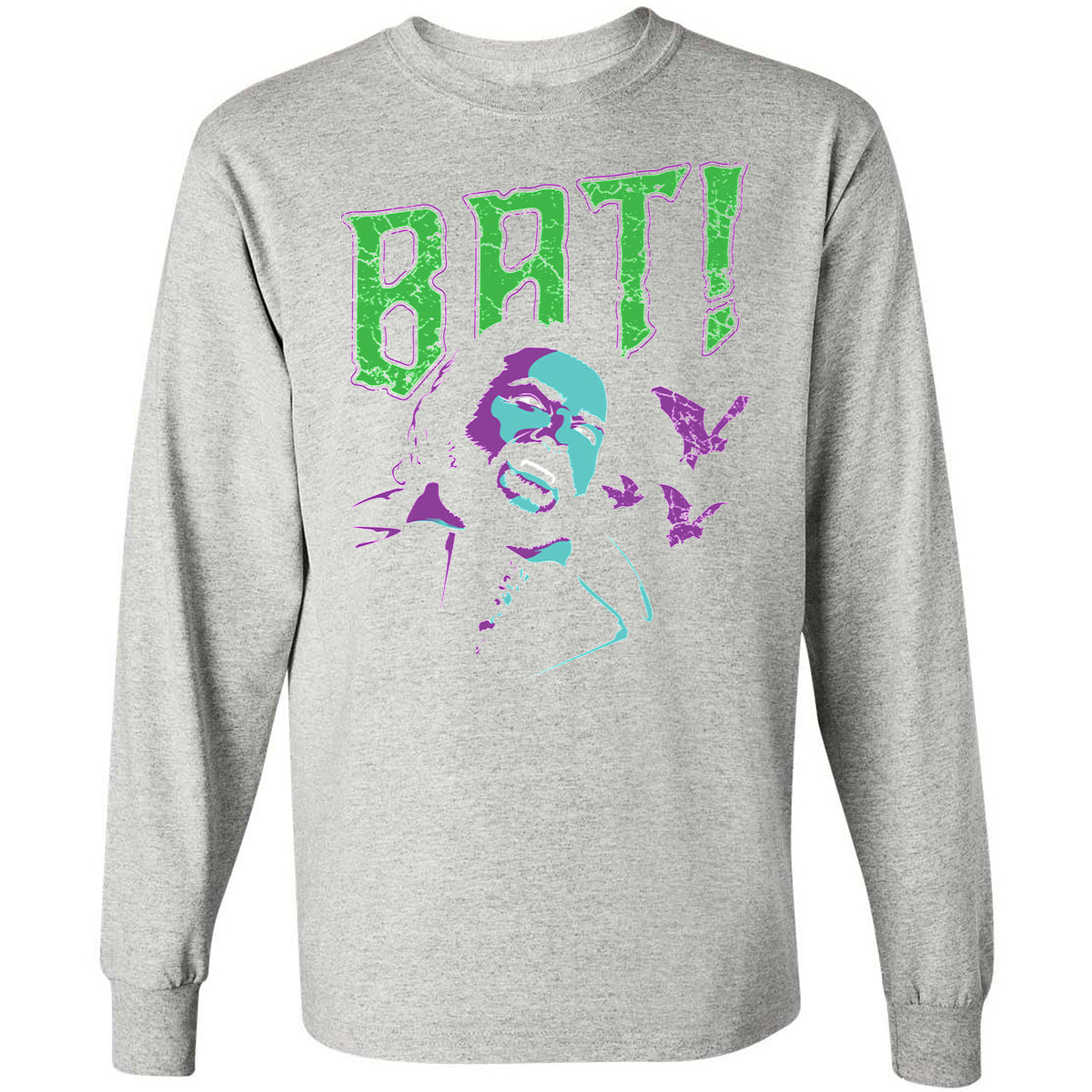 Long Sleeve T-Shirt - PUNQ88J3 - Ash - 7