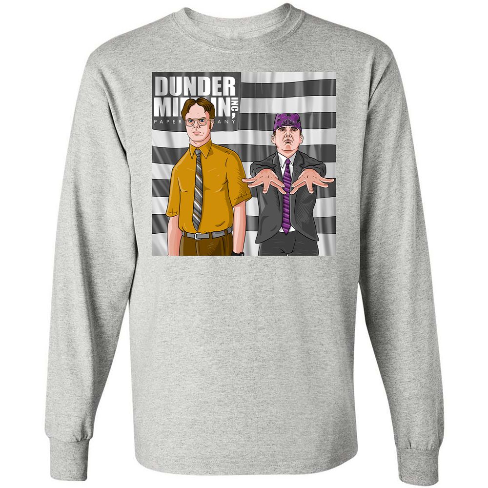 Long Sleeve T-Shirt - 2LCKAZ94 - Ash - 7