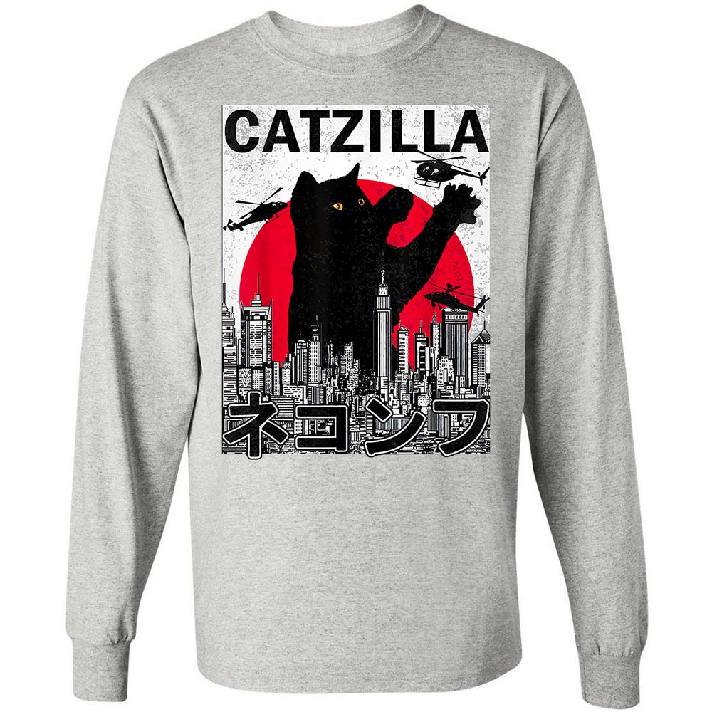 Long Sleeve T-Shirt - E2VBRB3G - Ash - 7