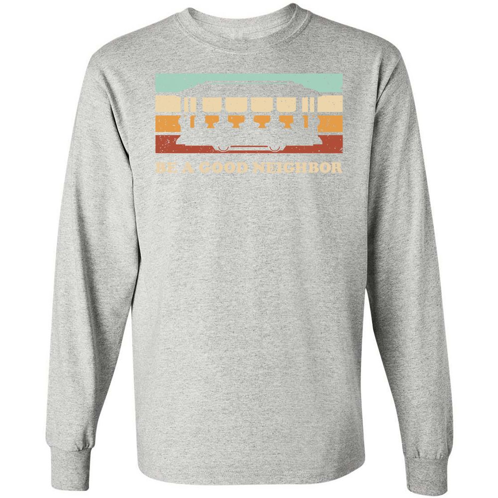 Long Sleeve T-Shirt - 7TWM6V98 - Ash - 7