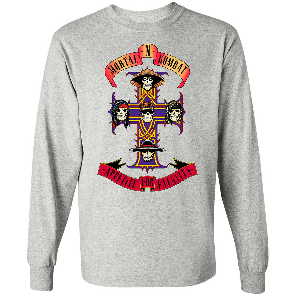 Long Sleeve T-Shirt - 7EY6KMSV - Ash - 7