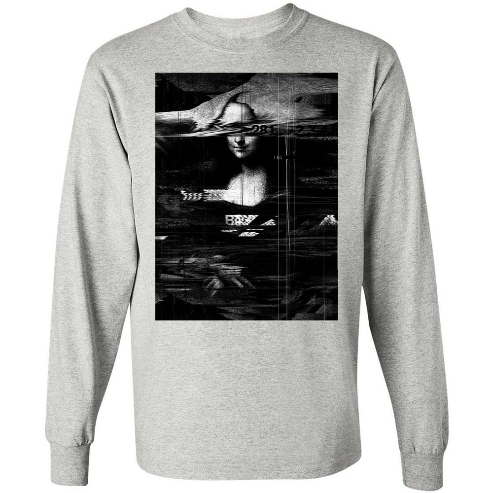 Long Sleeve T-Shirt - 48U27G3M - Ash - 7