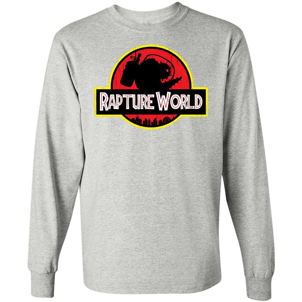 Long Sleeve T-Shirt - C778DHXG - Ash - 7