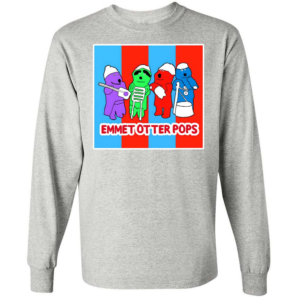 Long Sleeve T-Shirt - 2YXGHTT4 - Ash - 7
