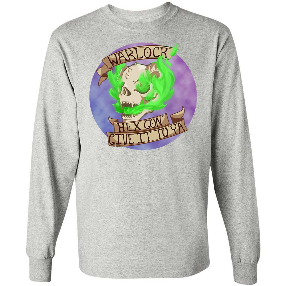 Long Sleeve T-Shirt - 6E19K3A9 - Ash - 7