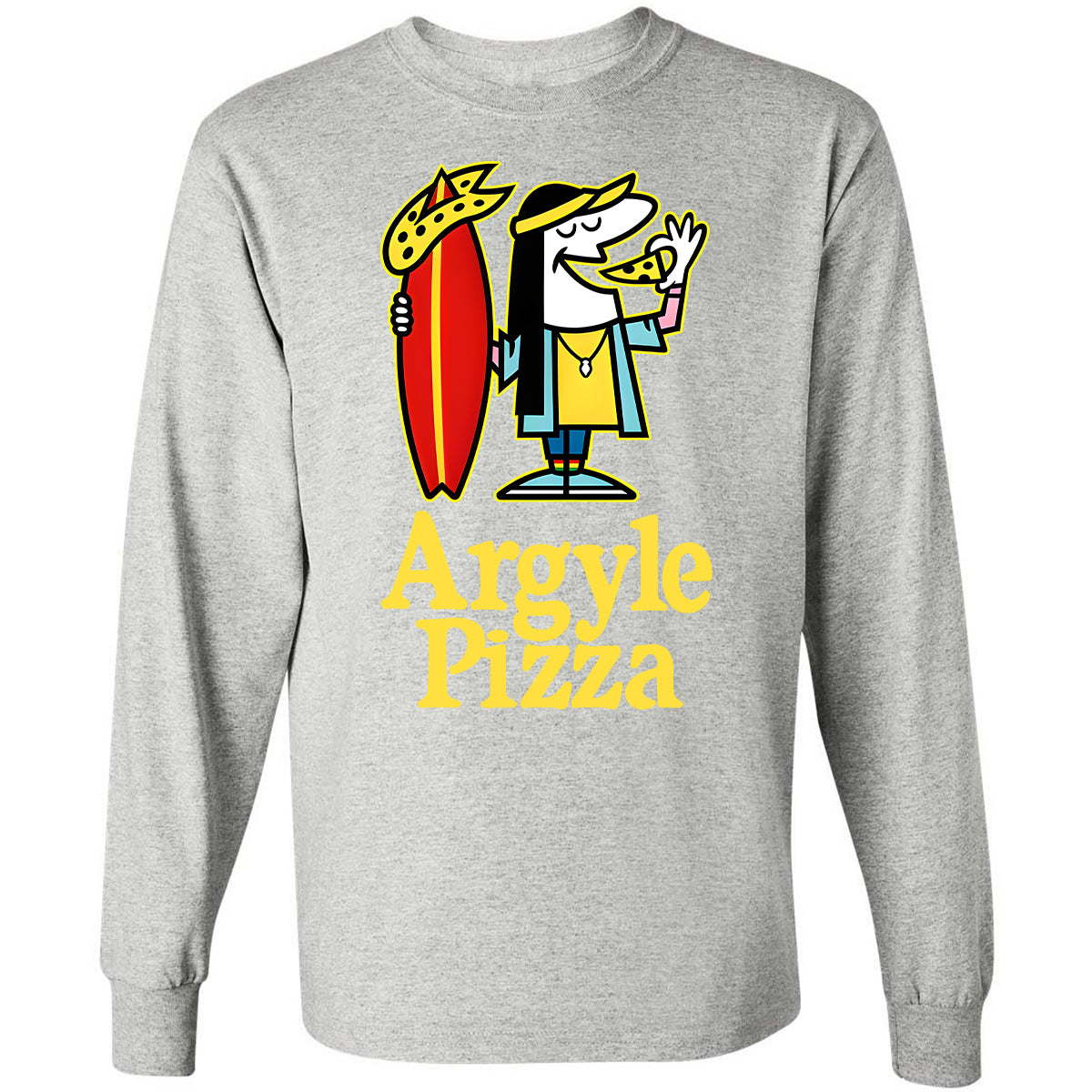 Long Sleeve T-Shirt - RFFP7KRF - Ash - 7