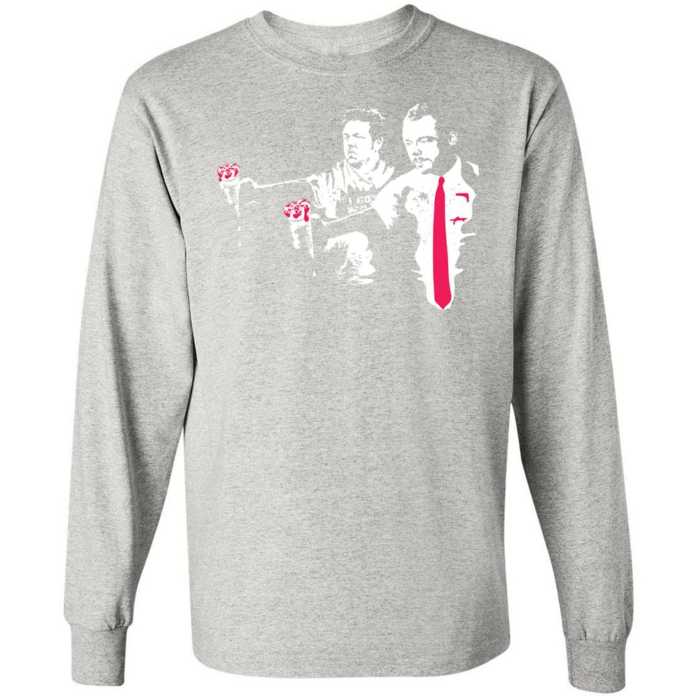 Long Sleeve T-Shirt - KSS7Y5CZ - Ash - 7