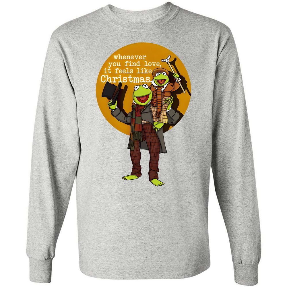 Long Sleeve T-Shirt - LUWLR5JH - Ash - 7