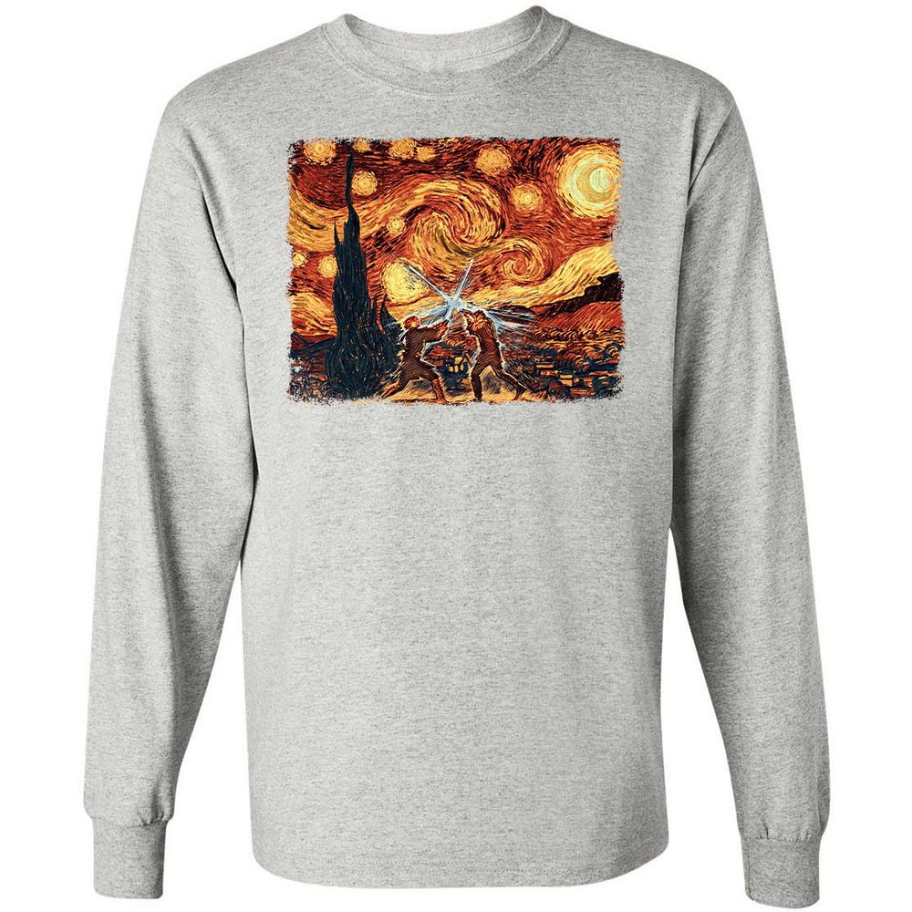 Long Sleeve T-Shirt - AEUY4QYJ - Ash - 7