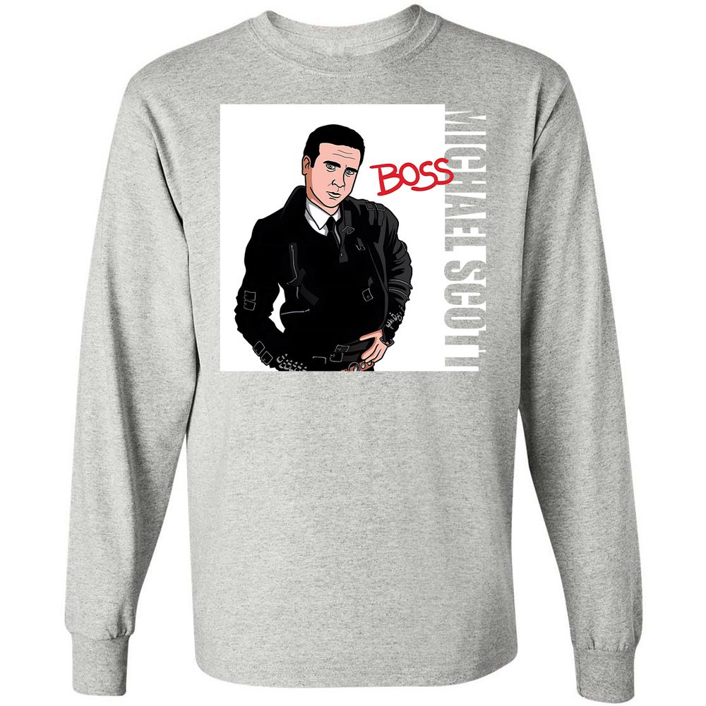 Long Sleeve T-Shirt - UESNTX7T - Ash - 7