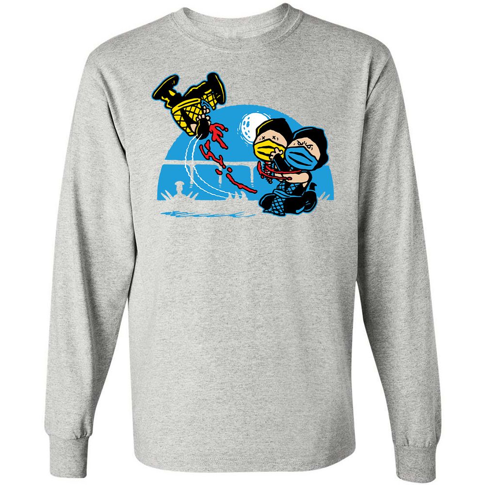 Long Sleeve T-Shirt - J8LB5AKL - Ash - 7