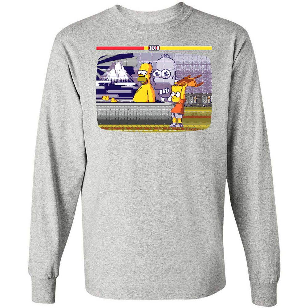 Long Sleeve T-Shirt - 3TRSHVS5 - Ash - 7