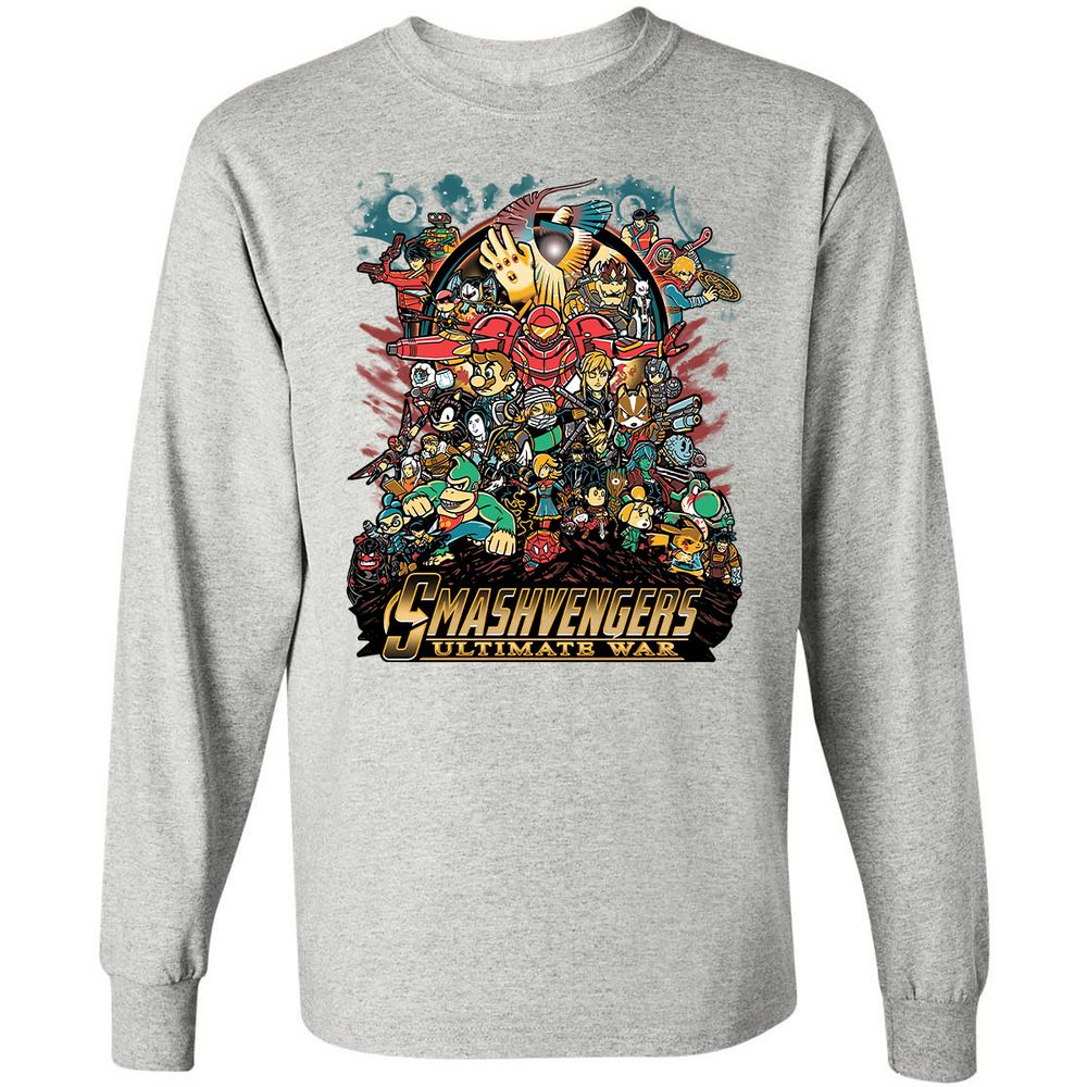Long Sleeve T-Shirt - AMF1ZGFC - Ash - 7