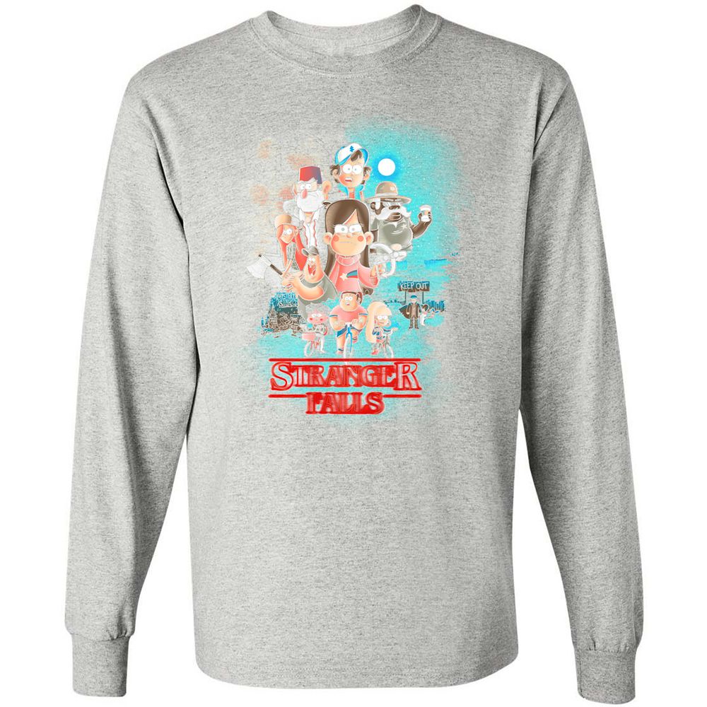 Long Sleeve T-Shirt - JGHFFWSZ - Ash - 7