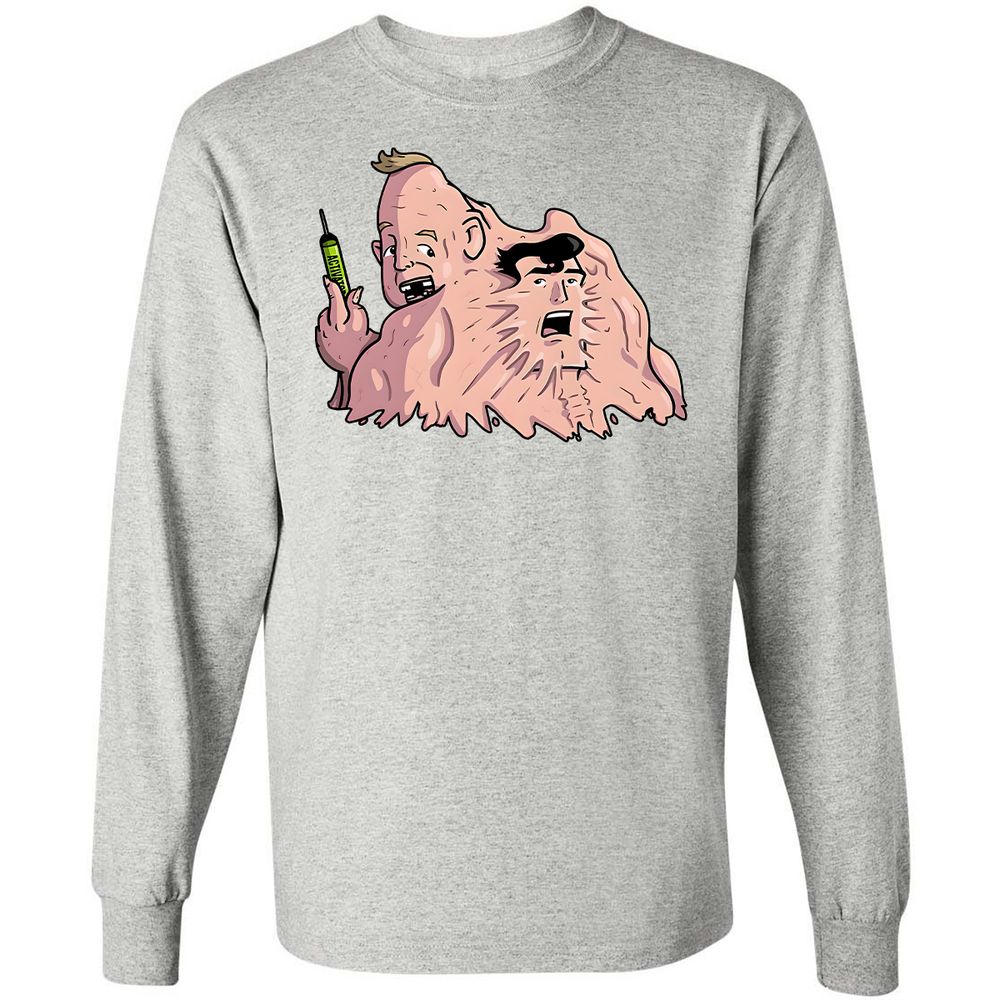 Long Sleeve T-Shirt - F1A36LUY - Ash - 7