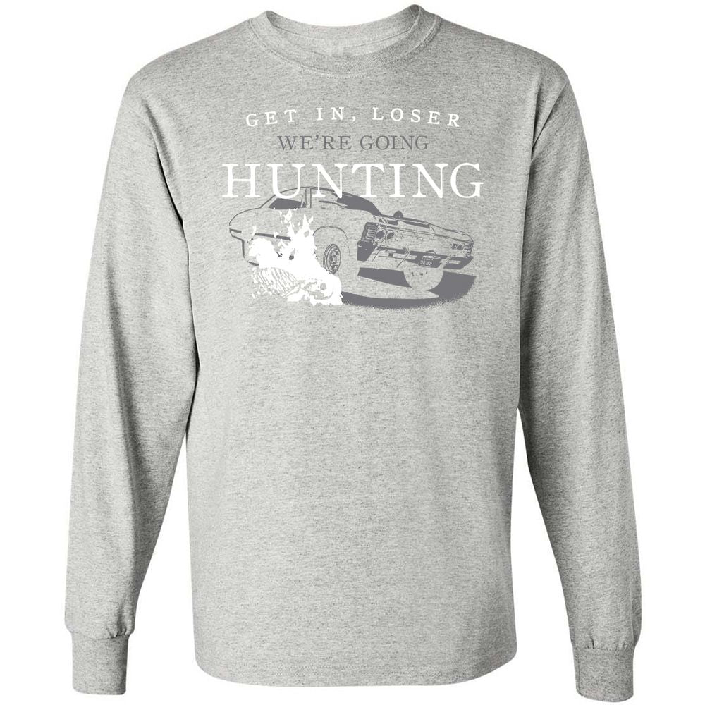 Long Sleeve T-Shirt - DZS9XSV4 - Ash - 7