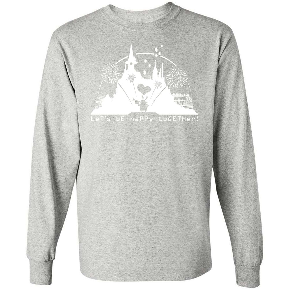 Long Sleeve T-Shirt - EZA4RQ12 - Ash - 7