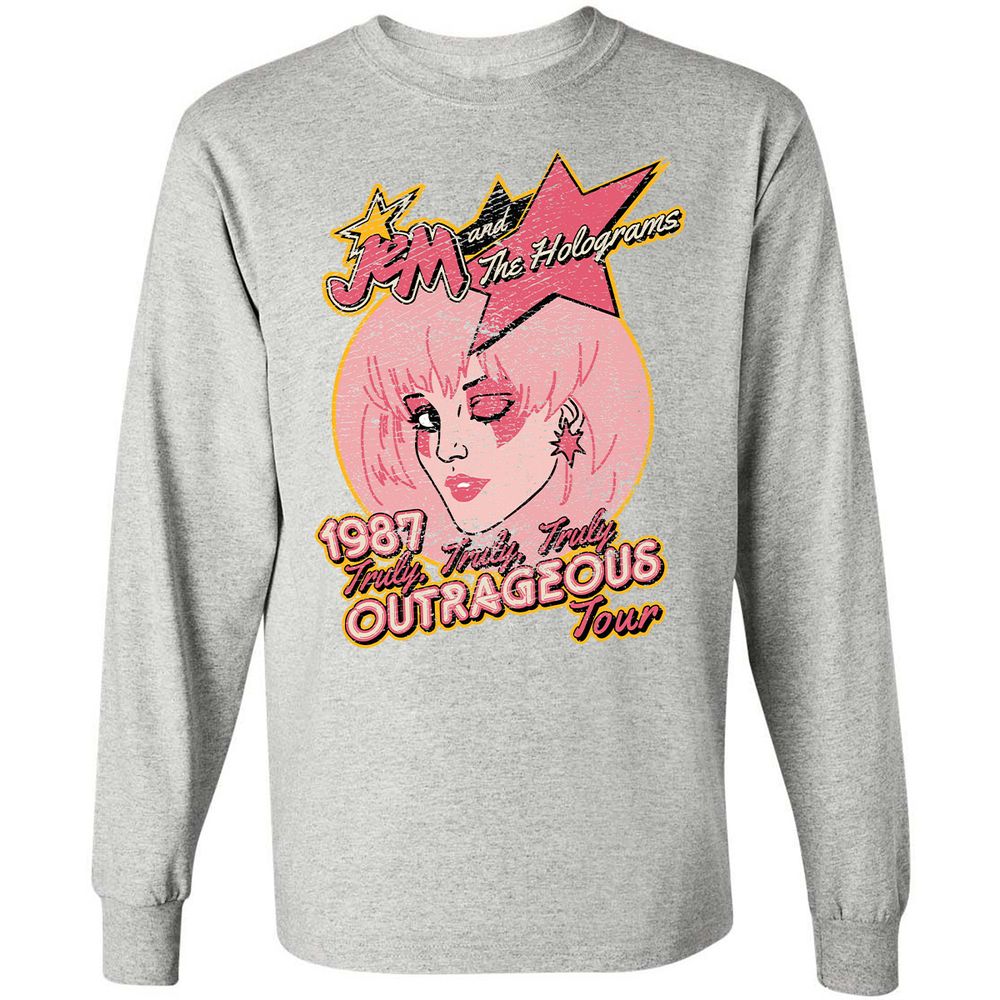 Long Sleeve T-Shirt - KNQA7F52 - Ash - 7