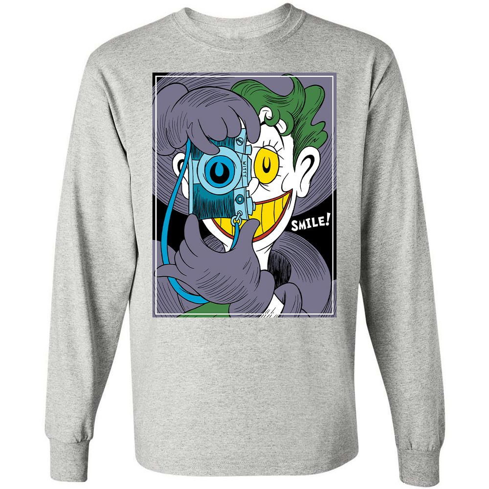 Long Sleeve T-Shirt - LTJMV915 - Ash - 7