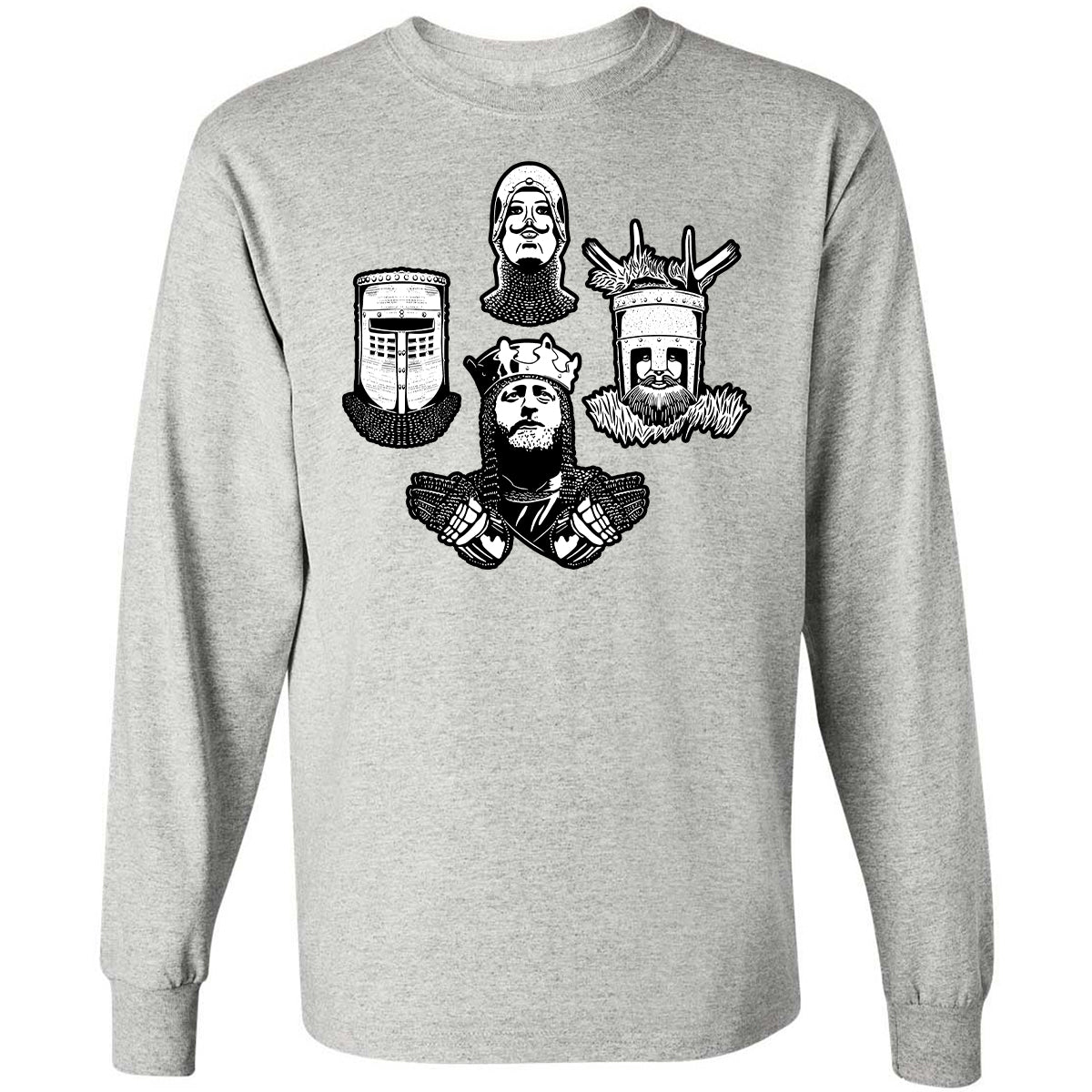 Long Sleeve T-Shirt - QPP17699 - Ash - 7