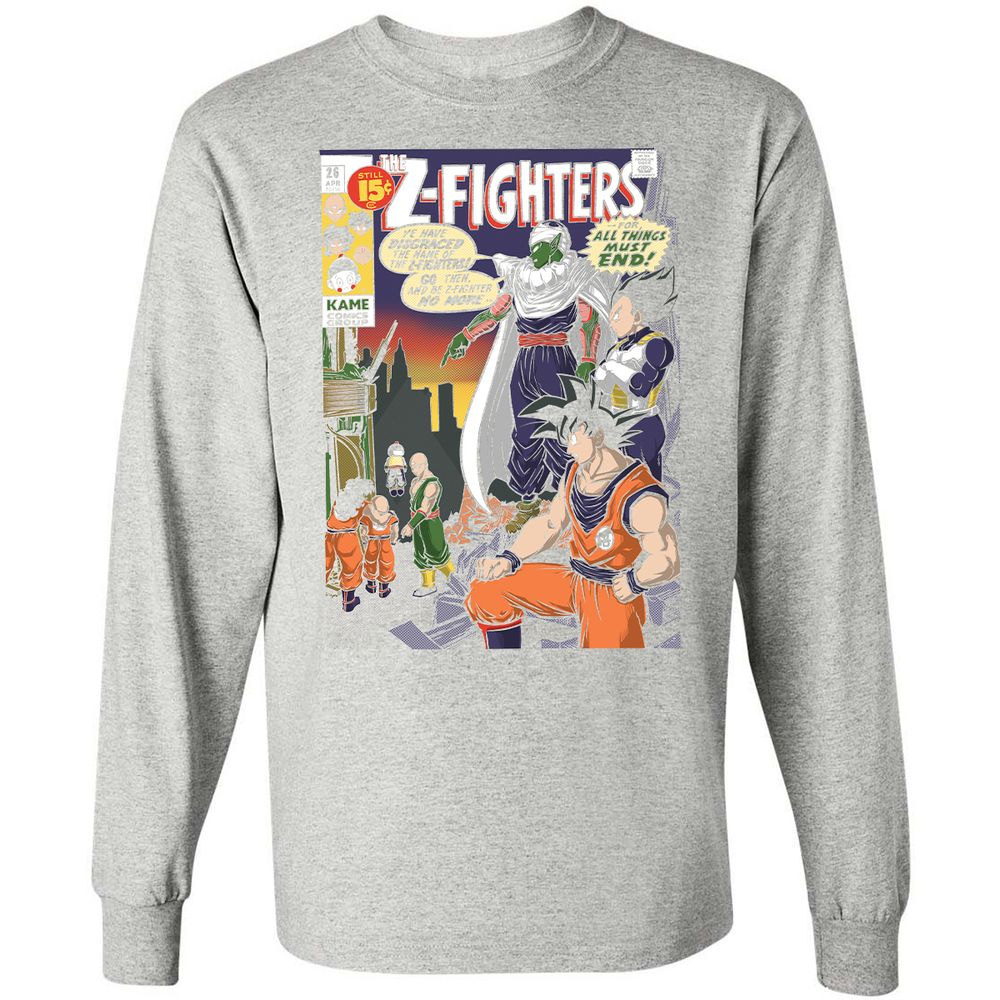 Long Sleeve T-Shirt - LNLLEJ45 - Ash - 7