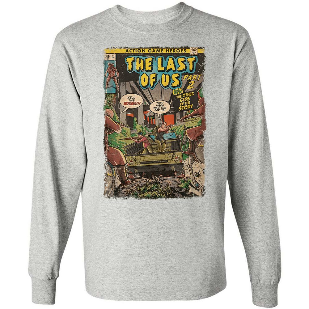 Long Sleeve T-Shirt - DQ8263X4 - Ash - 7